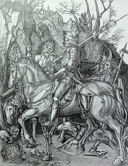 D’après A. DÜRER-50x65cm-Pierre noir, graphite sur papier