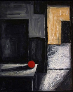 NATURE MORTE-50x61cm-Huile sur bois